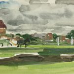 Towns Original Art - Madagascar, S. Magnard (1917-2010), 1950-1953