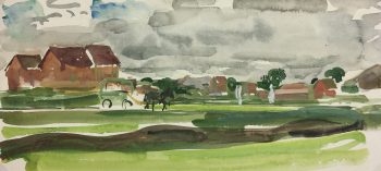 Towns Original Art - Madagascar, S. Magnard (1917-2010), 1950-1953