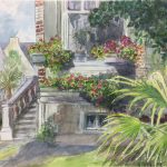 Towns Original Art - Springtime, A. Bleuze, C.1940