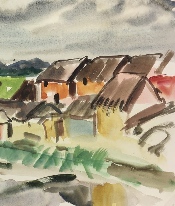 Towns Original Art - Madagascar, S. Magnard (1917-2010), 1950-1953