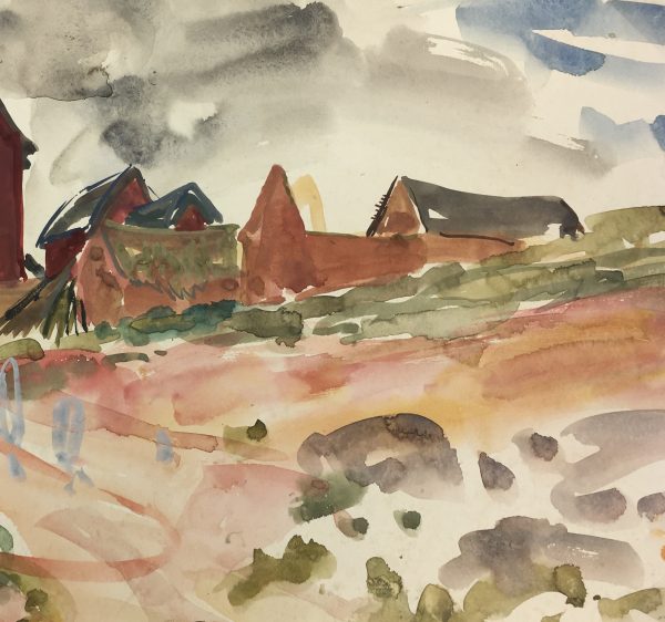 Towns Original Art - Madagascar, S. Magnard (1917-2010), 1950-1953