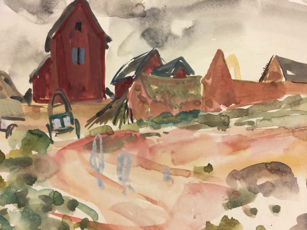 Towns Original Art - Madagascar, S. Magnard (1917-2010), 1950-1953