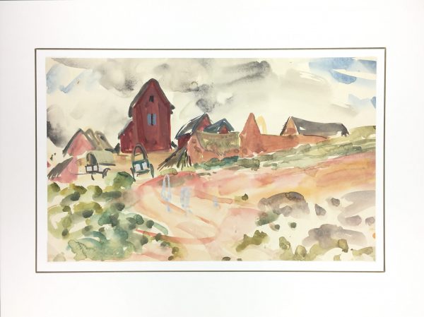 Towns Original Art - Madagascar, S. Magnard (1917-2010), 1950-1953