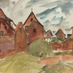 Towns Original Art - Madagascar, S. Magnard (1917-2010), 1950-1953