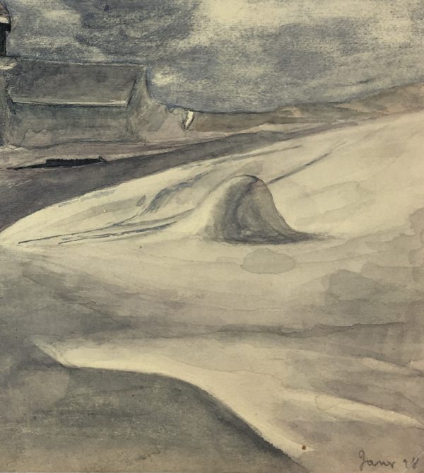 Winter Original Art - January Snow , 1928