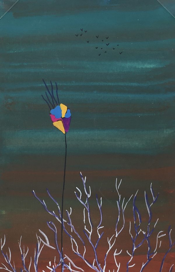 Winter Original Art - Winter Landscape, C.1950