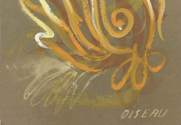 Animals Original Art - L'oiseau, French, 1990s