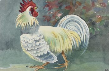 Animals Original Art - Le Coq, D.P., c. 1920