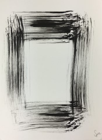 Modern Original Art - Rectangle I, Spe, 2020