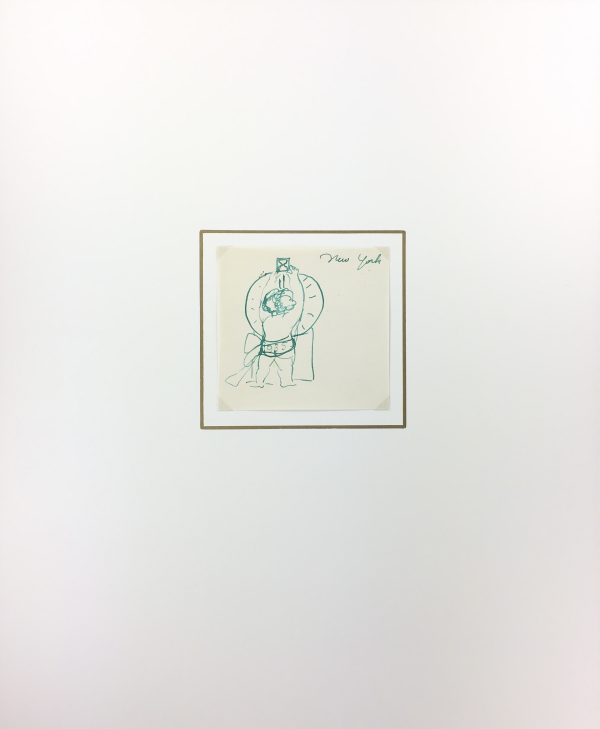 City Life Original Art - New Years Baby, Albert Vialé, C.1935
