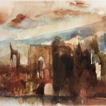 City Life Original Art - Surreal City, Paul Ove, C.1990