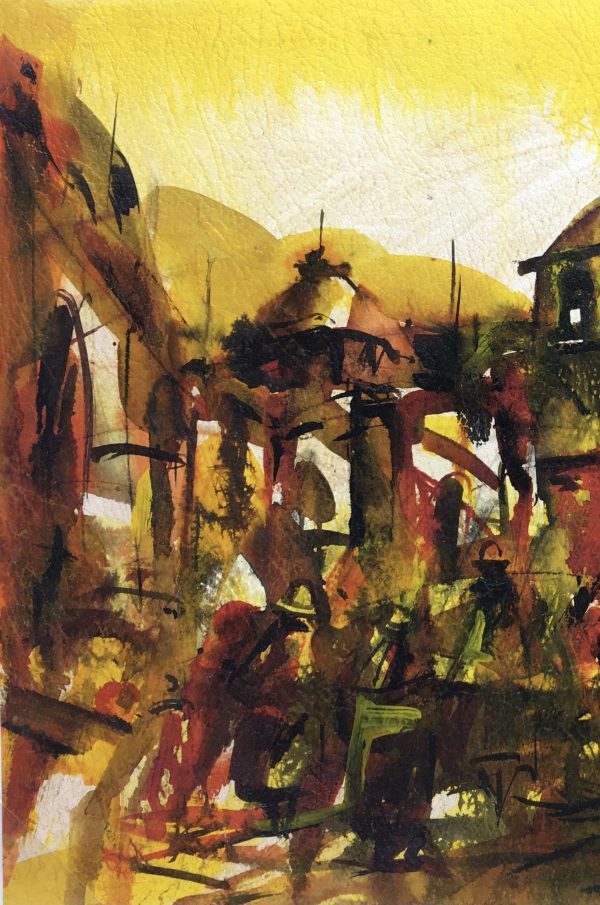 City Life Original Art - Sacred Valley, Roco, 2011
