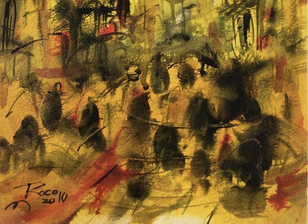 City Life Original Art - Sacred Valley, Roco, 2010