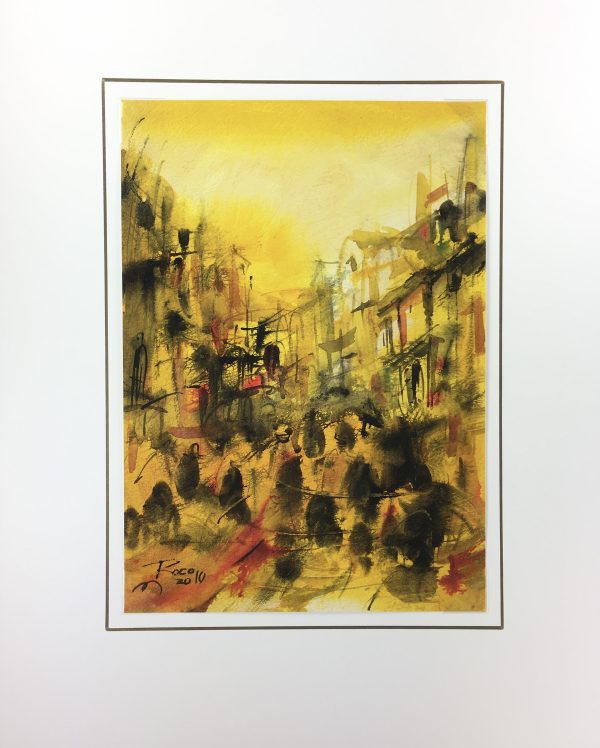 City Life Original Art - Sacred Valley, Roco, 2010