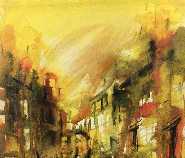City Life Original Art - Sacred Valley , Roco, 2010