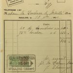 Duchess Manuscripts Original Art - Duchess Receipt, Handkerchiefs, 1922