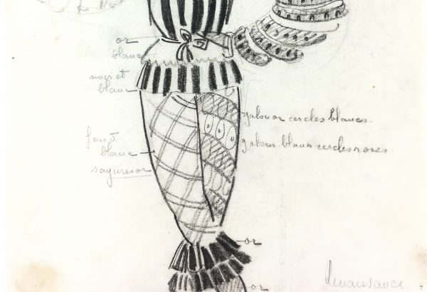 Fashion Original Art - Renaissance, French, c. 1950
