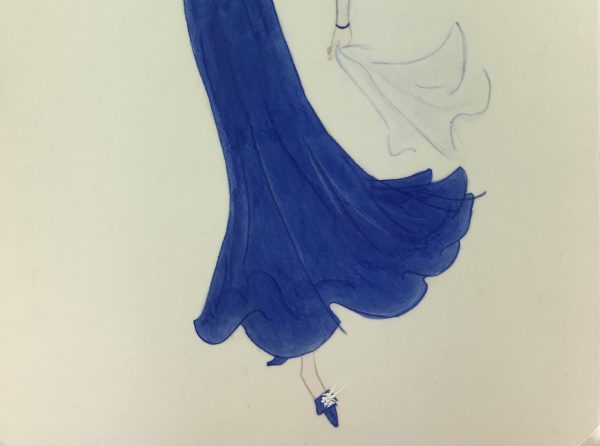 Fashion Original Art - Women's Fashion, French, c.1960
