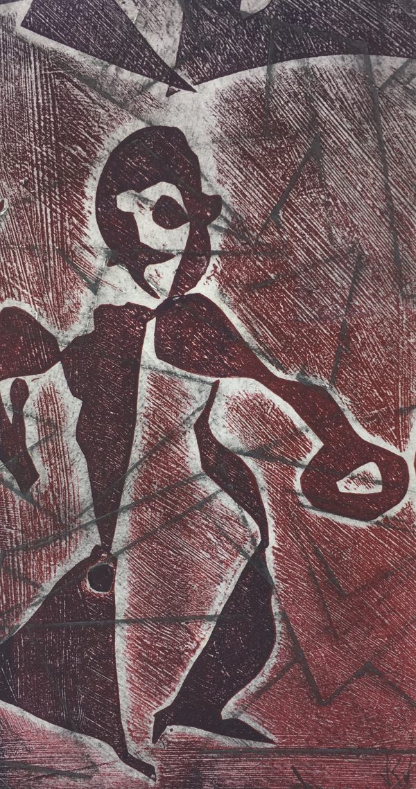 Modern  Original Art - Day Trippers, Kismine Varner, c.1990