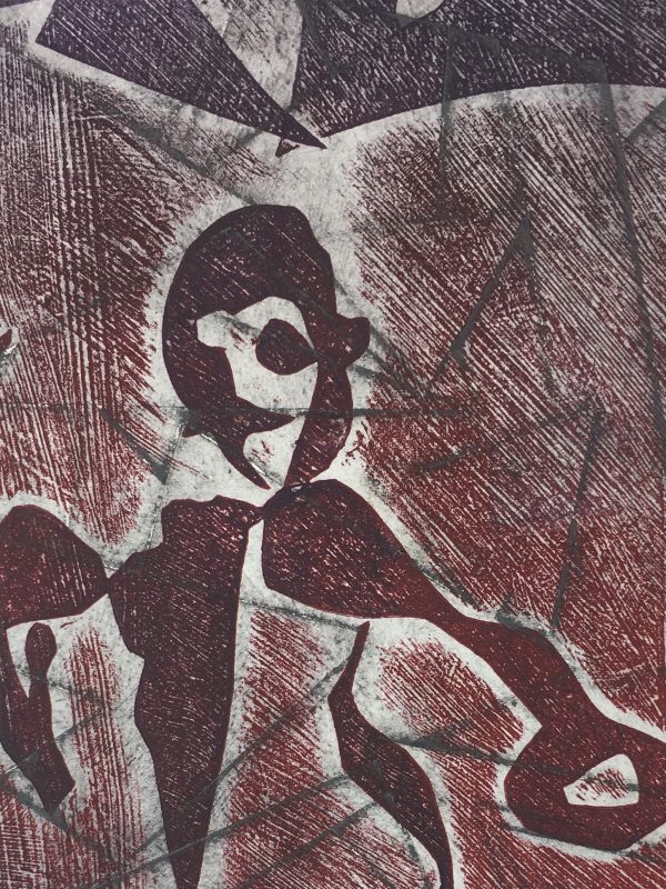 Modern  Original Art - Day Trippers, Kismine Varner, c.1990