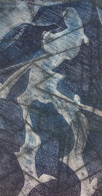 Modern  Original Art - Day Trippers, Kismine Varner, c.1990