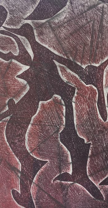 Modern  Original Art - Day Trippers, Kismine Varner, c.1990