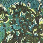 Modern  Original Art -  Abstract Scene , Kismine Varner, c.1990