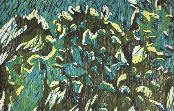 Modern  Original Art -  Abstract Scene , Kismine Varner, c.1990