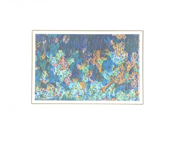 Modern  Original Art - Abstract Scene, Kismine Varner, c.1990