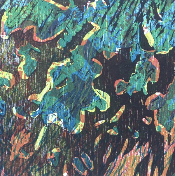 Modern  Original Art - Abstract Scene, Kismine Varner, c.1990