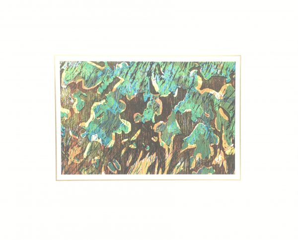 Modern  Original Art - Abstract Scene, Kismine Varner, c.1990