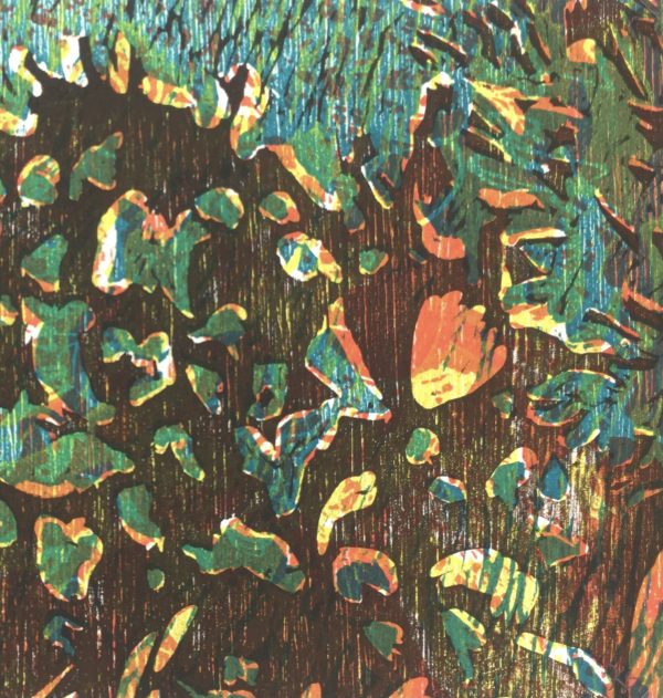 Modern  Original Art - Abstract Scene, Kismine Varner, c.1990