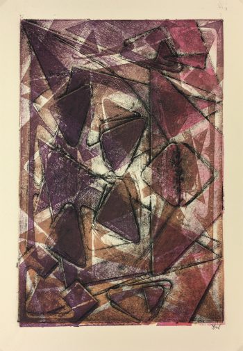 Modern  Original Art - Abstract, Kismine Varner, c.1990