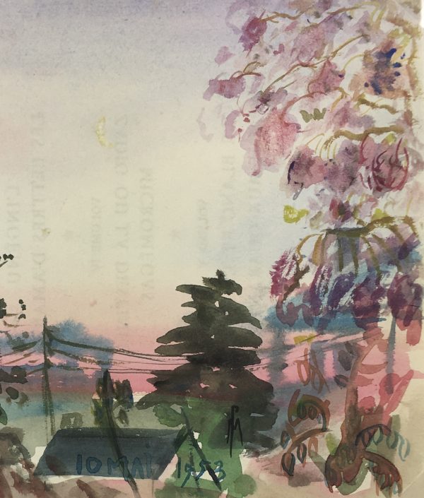 Landscapes Original Art - Aurore, French, 1953