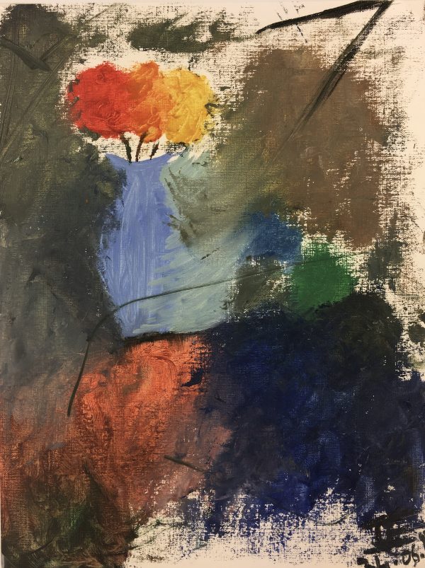 Abstract Modern Original Art - Abstract Still, I. E., 1992