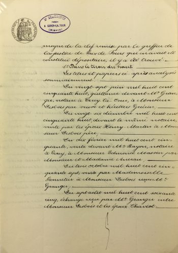 Manuscripts Original Art - Titles, Inventory, 1901