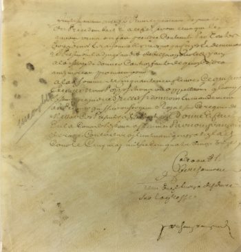 Manuscripts Original Art - French Manuscript, Vellum, c.1750