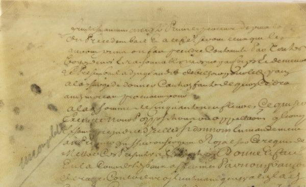 Manuscripts Original Art - French Manuscript, Vellum, c.1750