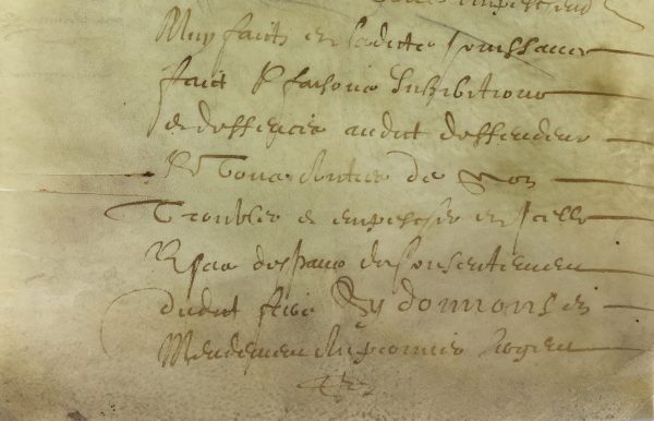 Manuscripts Original Art - French Manuscript, Vellum, c.1650
