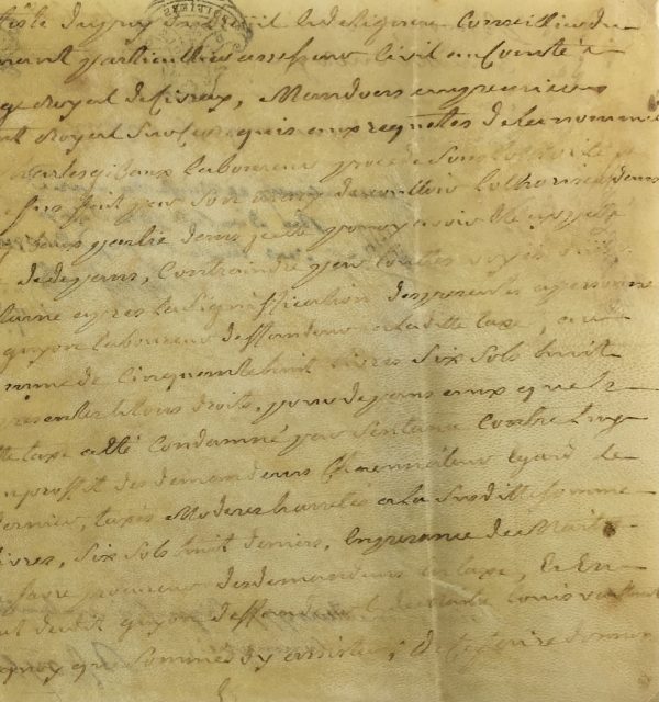 Manuscripts Original Art - Poitiers Généralité, Vellum, 1777