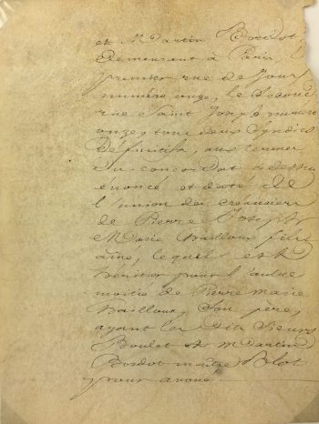Manuscripts Original Art - French Manuscript, Vellum, 1830