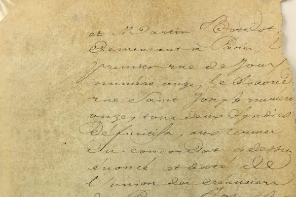 Manuscripts Original Art - French Manuscript, Vellum, 1830