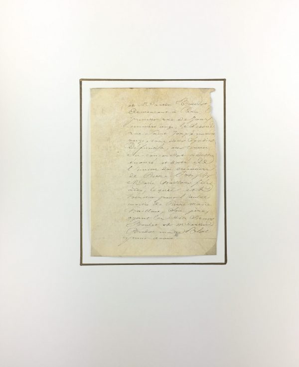 Manuscripts Original Art - French Manuscript, Vellum, 1830