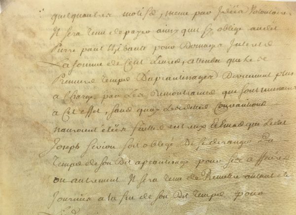 Manuscripts Original Art - Copper Apprentice, Vellum Manuscript, 1776