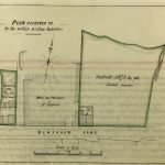 Manuscripts Original Art - Property Map, Vellum Fragment, 1873
