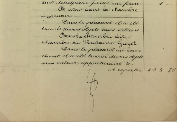 Manuscripts Original Art - Potatoes & Salt, Inventory, 1901
