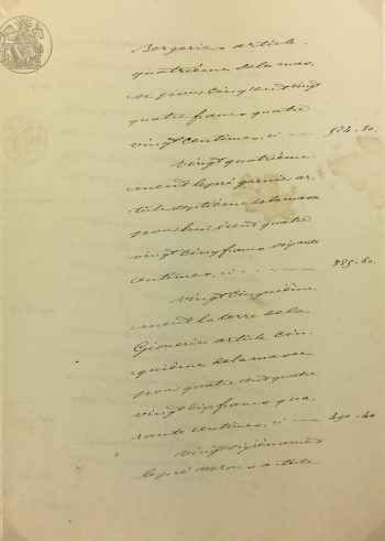 Manuscripts Original Art - Land La Gionerie, French Manuscript, 1851