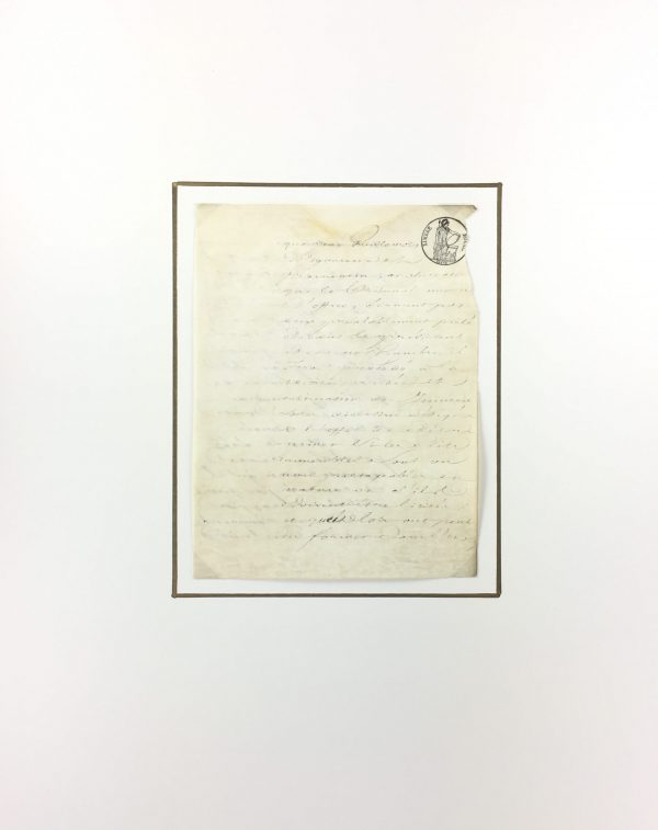 Manuscripts Original Art - French Manuscript, Vellum, 1830