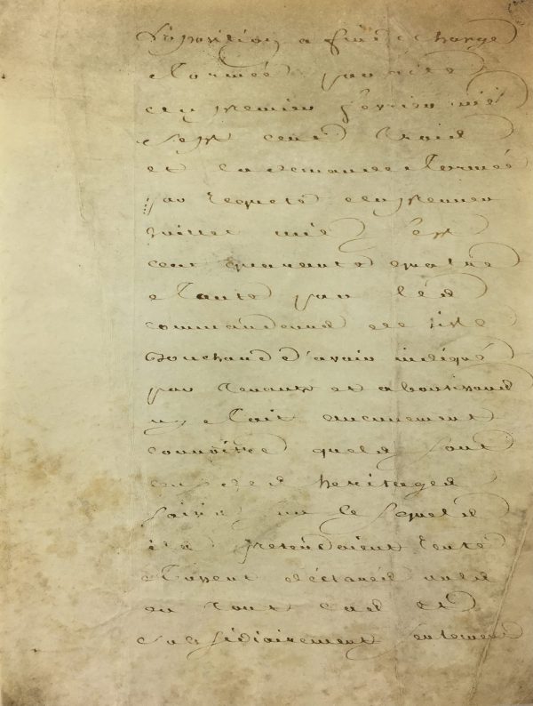 Manuscripts Original Art - French Manuscript, Vellum, c.1700
