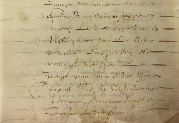 Manuscripts Original Art - French Manuscript, Vellum, c.1750